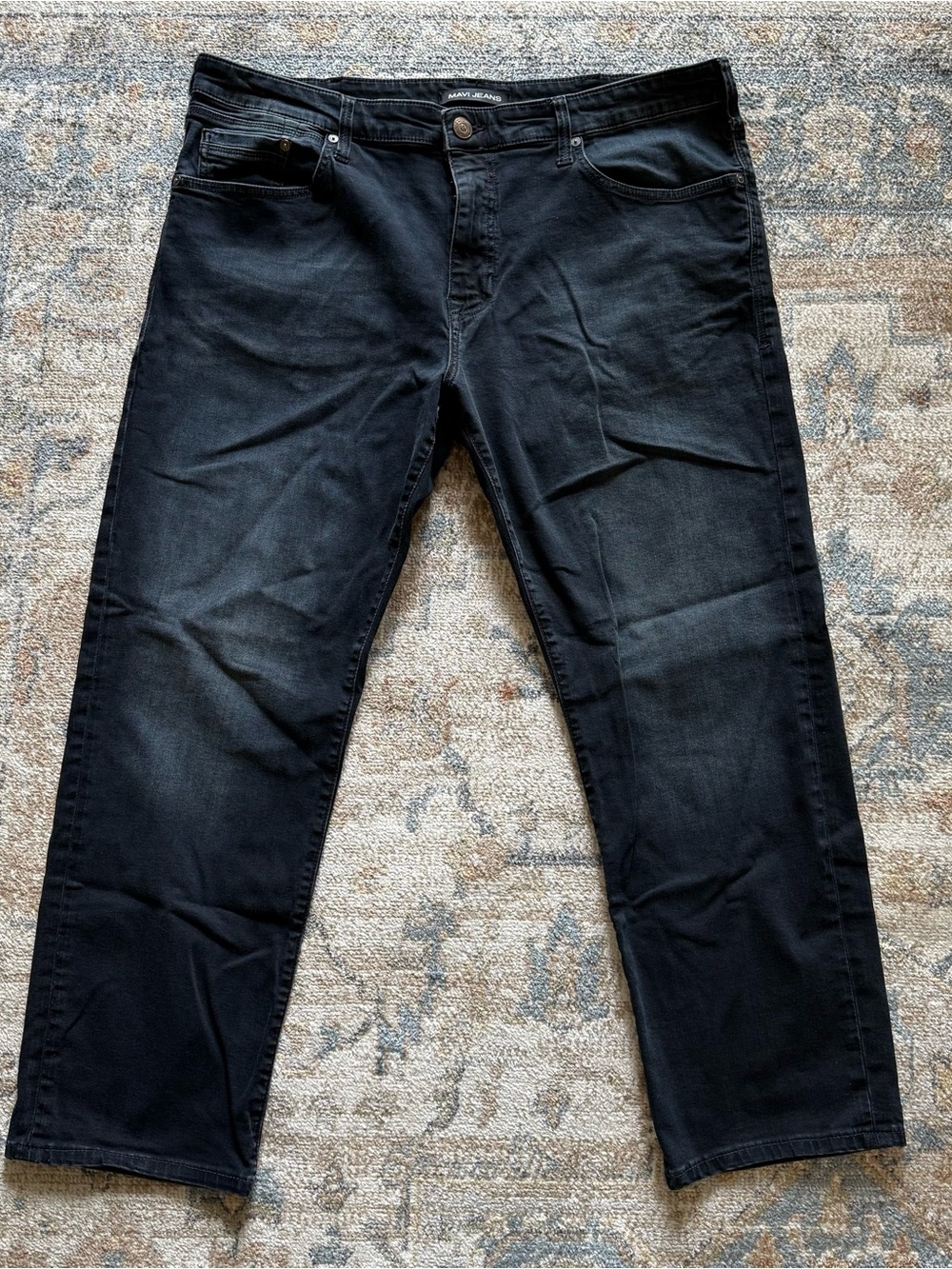 Mavi Men's Dark Blue Straight Jeans